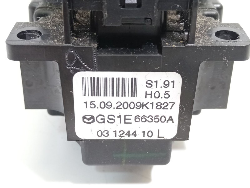 Recambio de mando elevalunas delantero izquierdo para mazda 6 hatchback (gh) 1.8 mzr referencia OEM IAM GS1E66350A  