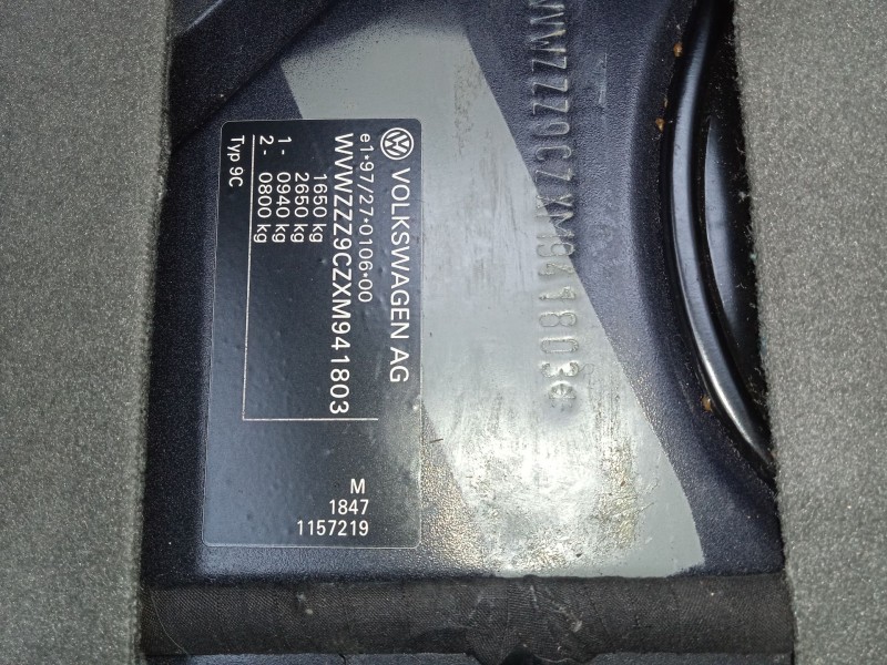 volkswagen new beetle (9c1, 1c1) del año 2000