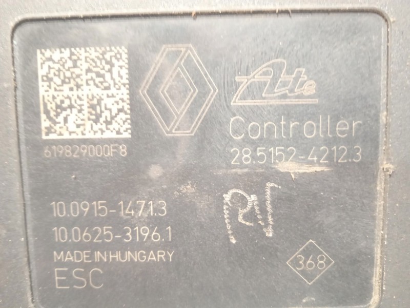 Recambio de abs para dacia dokker stepway referencia OEM IAM 476600078R 28515242123 10022006554