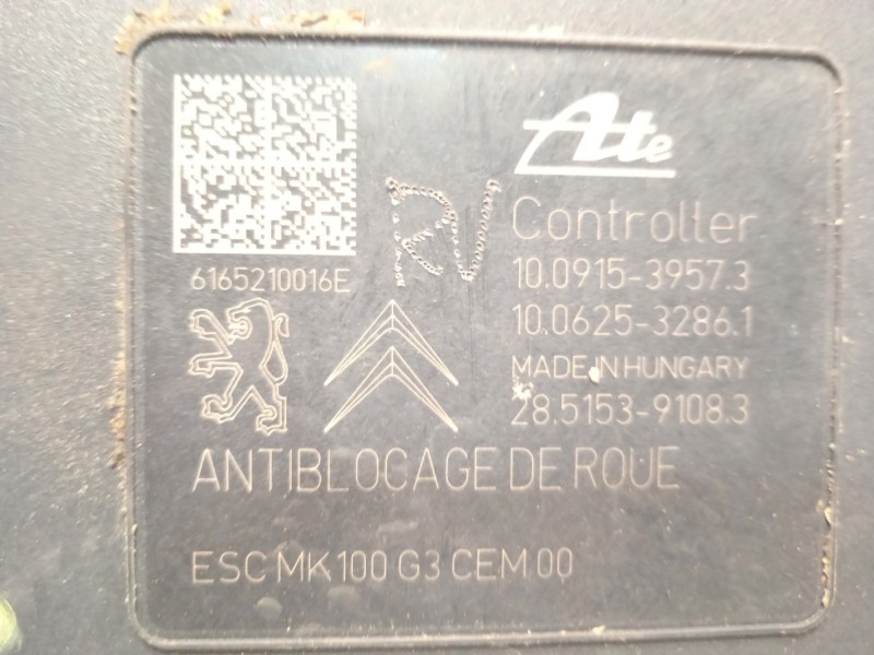 Recambio de abs para citroën ds3 style referencia OEM IAM 9817031780 10091539573 10022007554
