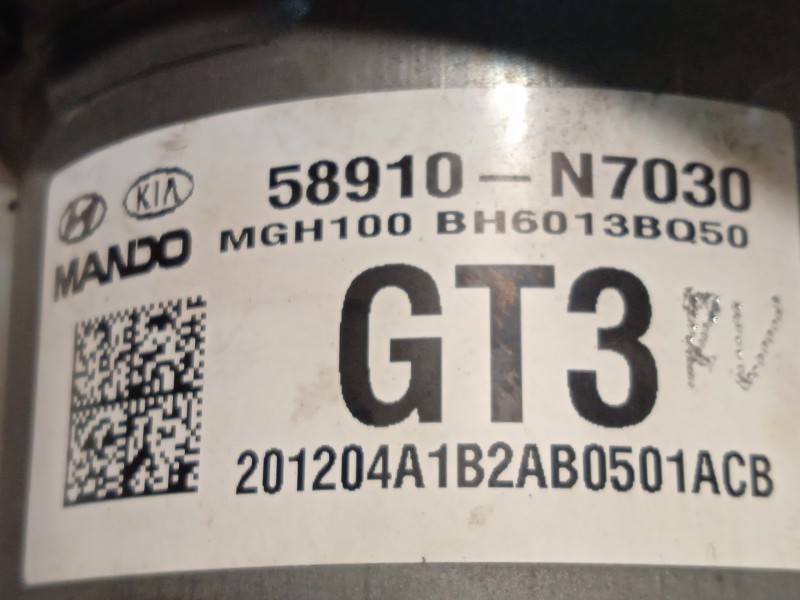 Recambio de abs para hyundai tucson 1.6 cat referencia OEM IAM 58910N7030 BE600MBQ00 MGH100BH6013BQ50