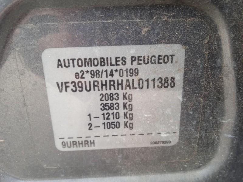 peugeot 607 (9d, 9u) del año 2010