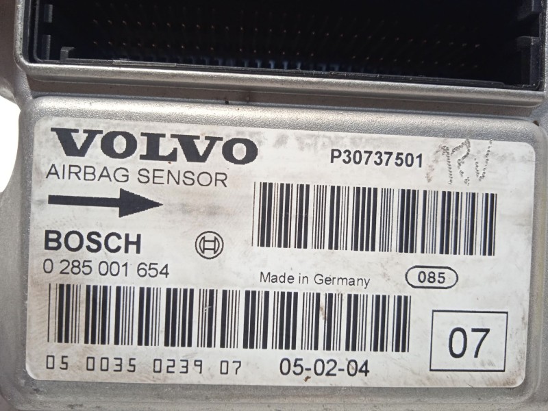 Recambio de centralita airbag para volvo xc90 i (275) d5 awd referencia OEM IAM 30737501 P30737501 0285001654