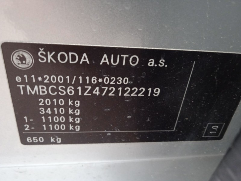 skoda octavia ii (1z3) del año 2007