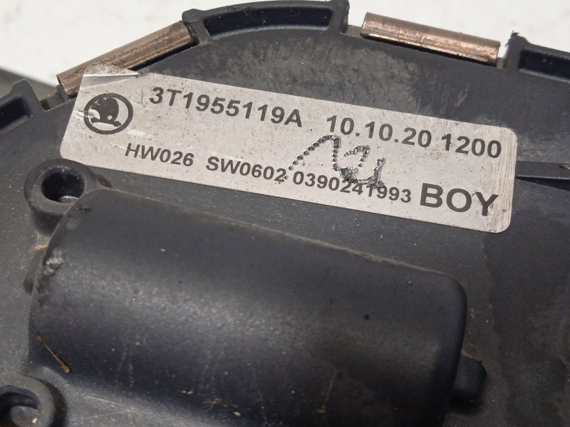 Recambio de motor limpia delantero para skoda suberb (3t4) ambition referencia OEM IAM 3T1955023 3T1955119A 3397020927