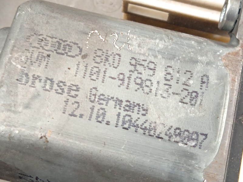 Recambio de elevalunas trasero derecho para skoda suberb (3t4) ambition referencia OEM IAM 3T5839402A 8K0959812A 