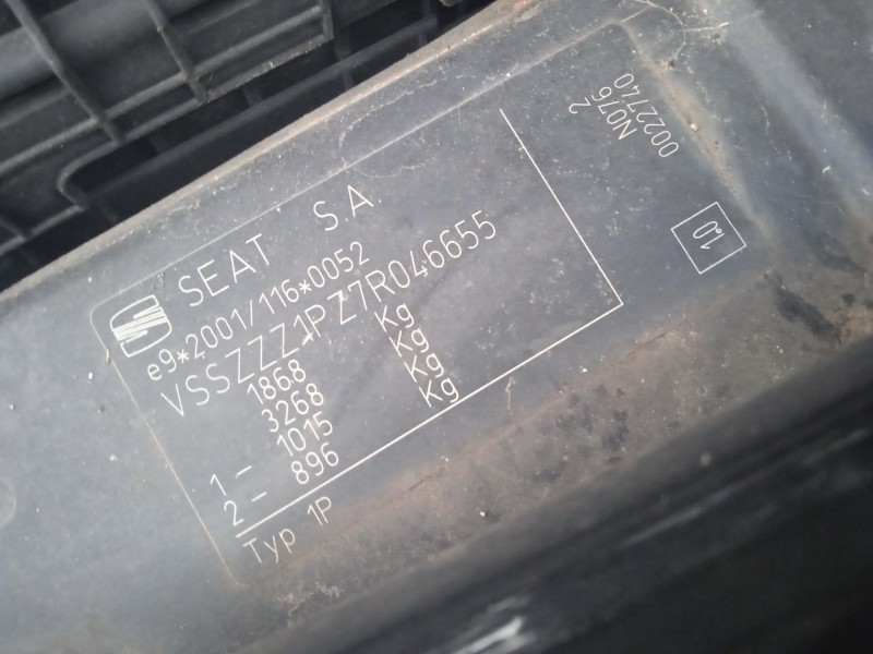 seat leon (1p1) del año 2007