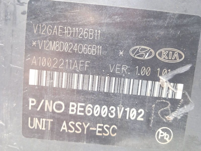 Recambio de abs para kia rio (yb) concept referencia OEM IAM 58920H8200 BE6003V102 MGH85ADBH6013V101