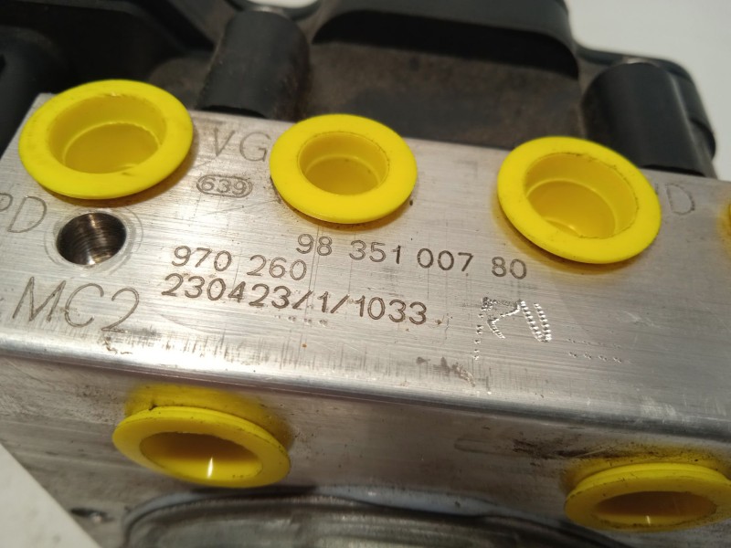 Recambio de abs para peugeot 408 ii (fp_, f3_) puretech 130 referencia OEM IAM 9835100780 970260 9850523280