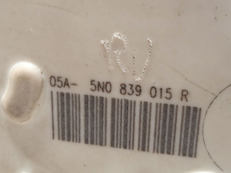 Recambio de cerradura puerta trasera izquierda para skoda suberb (3t4) ambition referencia OEM IAM 5N0839015R  