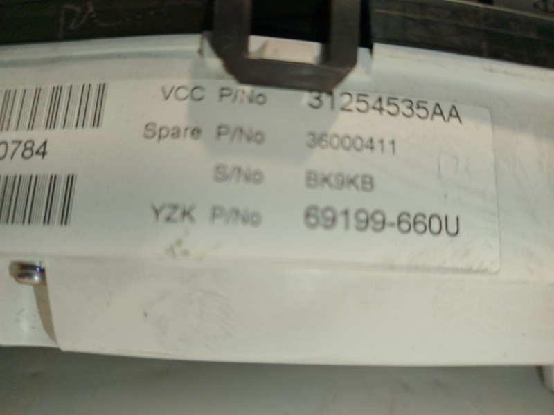 Recambio de cuadro instrumentos para volvo xc70 ii (136) d5 awd referencia OEM IAM 31254535AA  