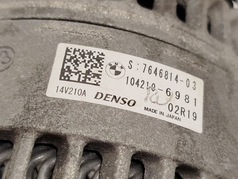 Recambio de alternador para bmw x3 (f25) xdrive 20 d referencia OEM IAM 7646814 12317646814 