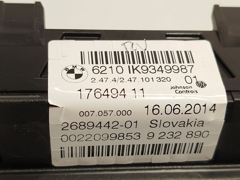 Recambio de cuadro instrumentos para bmw x3 (f25) xdrive 20 d referencia OEM IAM 62109349987  