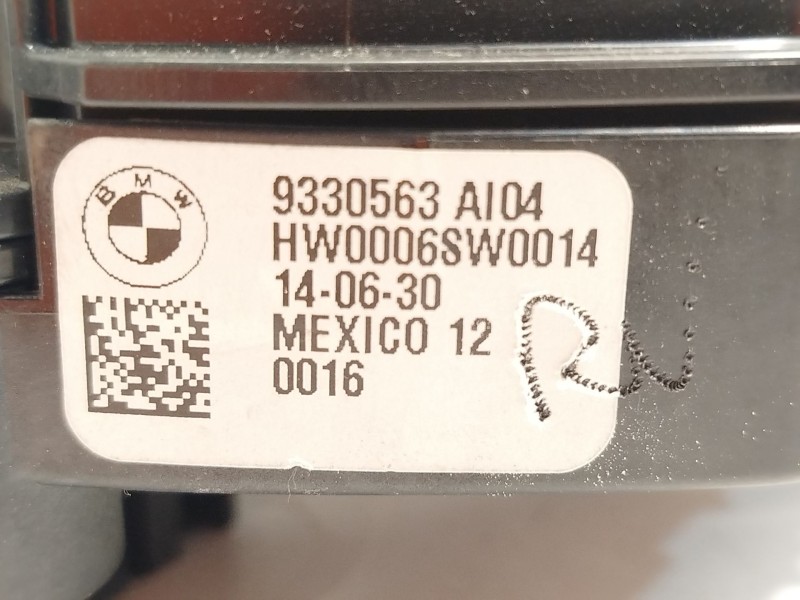 Recambio de mando intermitentes para bmw x3 (f25) xdrive 20 d referencia OEM IAM 61319330563 9305954 9330563