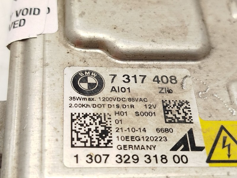 Recambio de centralita faros xenon para bmw x3 (f25) xdrive 20 d referencia OEM IAM 7317408 63117317408 130732931800