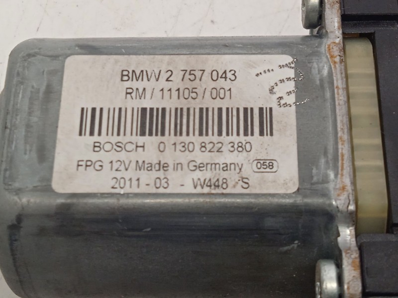 Recambio de elevalunas delantero izquierdo para mini mini (r56) one d referencia OEM IAM 2757043 67622757043 0130822380