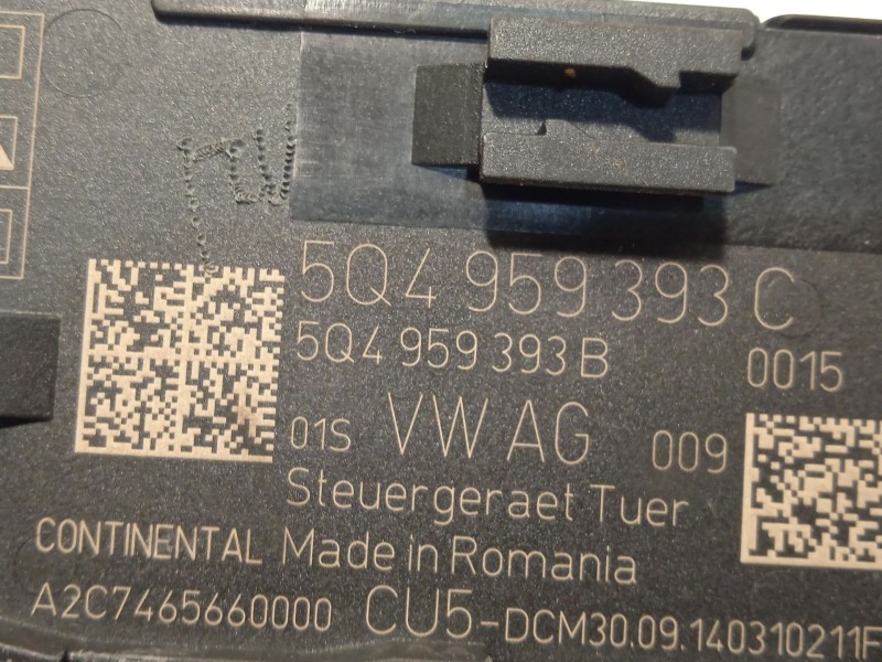 Recambio de modulo confort para volkswagen golf vii variant (ba5, bv5) 1.6 tdi referencia OEM IAM 5Q4959393C  