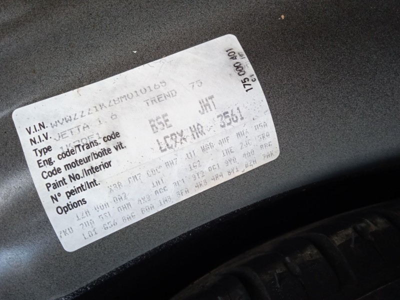 volkswagen golf v variant (1k5) del año 2007