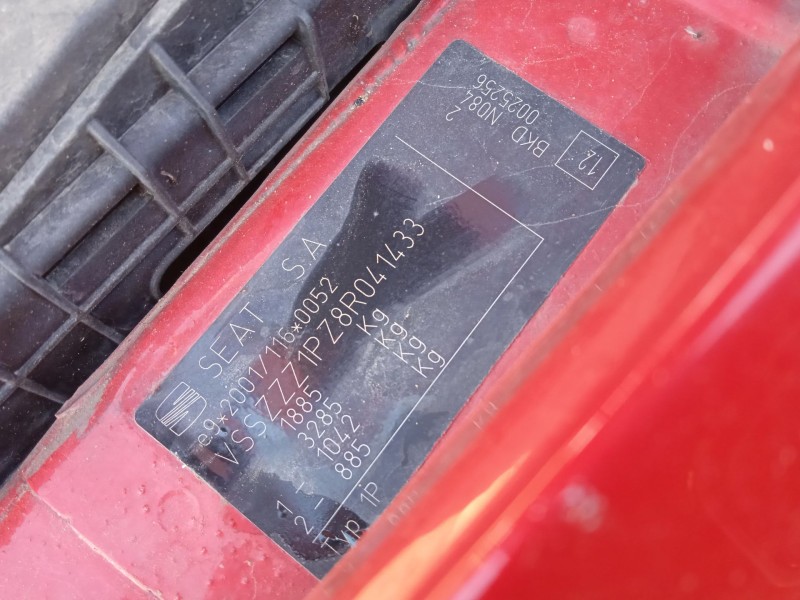 seat leon (1p1) del año 2008