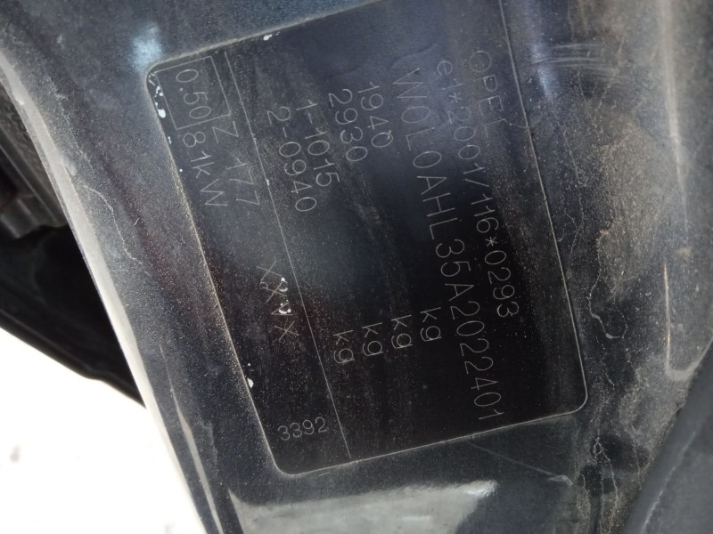 opel astra h station wagon (a04) del año 2009