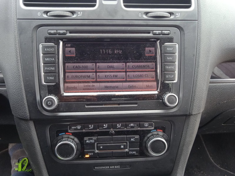 volkswagen golf vi (5k1) del año 2009