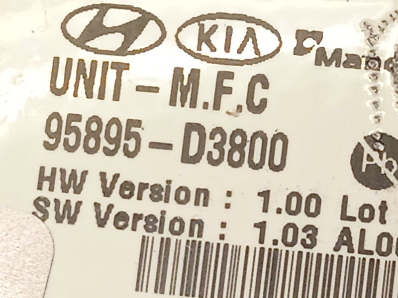 Recambio de modulo electronico para hyundai tucson (tl, tle) 1.6 gdi referencia OEM IAM 95895D3800  