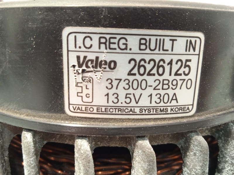 Recambio de alternador para hyundai tucson (tl, tle) 1.6 gdi referencia OEM IAM 373002B970  2626125