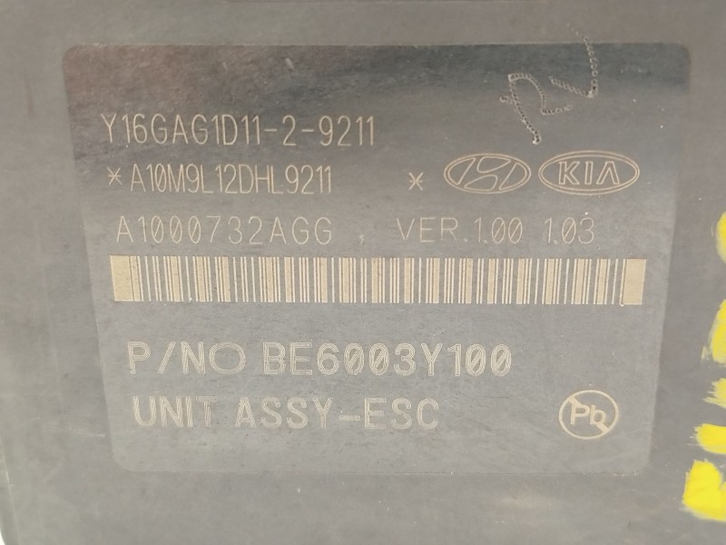 Recambio de abs para hyundai tucson (tl, tle) 1.6 gdi referencia OEM IAM 58920D7510 BE6003Y100 BH6014Y100