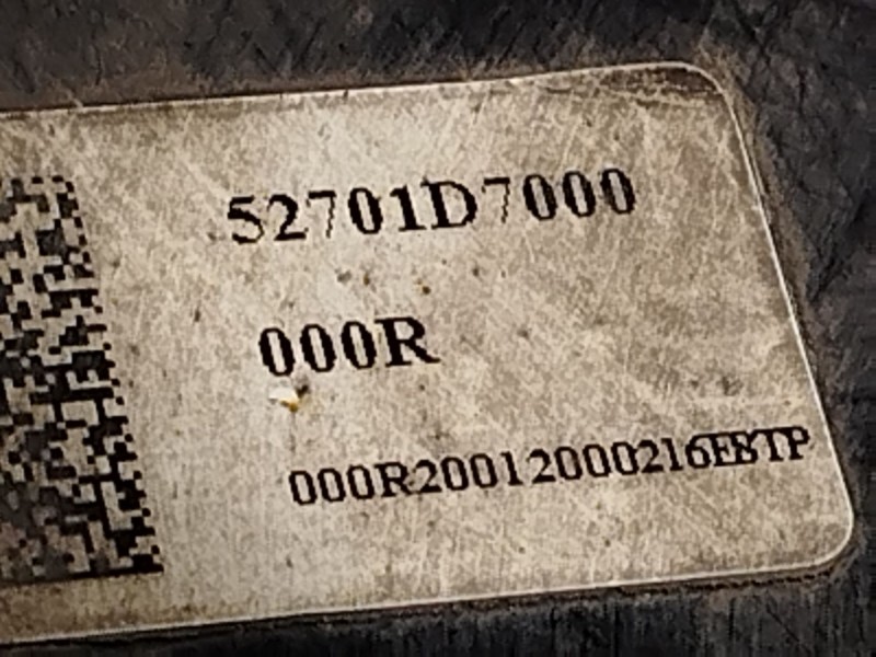 Recambio de mangueta trasera derecha para hyundai tucson (tl, tle) 1.6 gdi referencia OEM IAM 52701D7000 52720D7000 