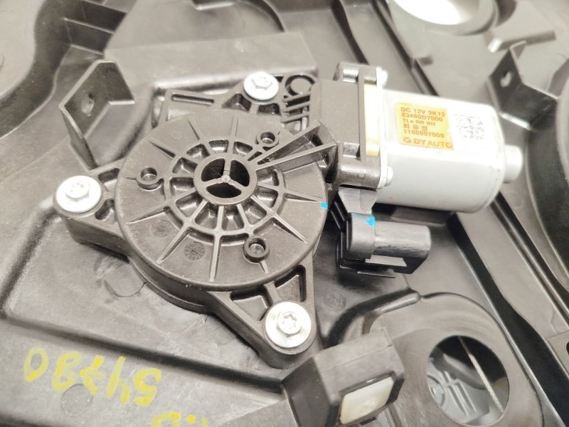 Recambio de elevalunas trasero derecho para hyundai tucson (tl, tle) 1.6 gdi referencia OEM IAM 83480D7000 83460D7000 