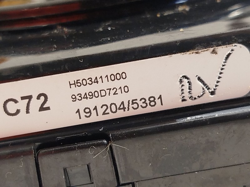 Recambio de anillo airbag para hyundai tucson (tl, tle) 1.6 gdi referencia OEM IAM 93490D7210 934801Y000 