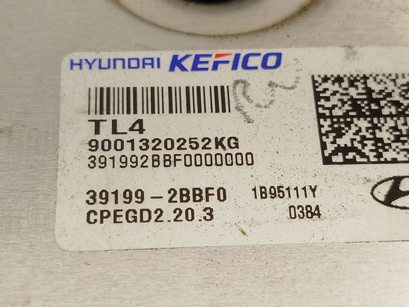 Recambio de centralita motor uce para hyundai tucson (tl, tle) 1.6 gdi referencia OEM IAM 391992BBF0  