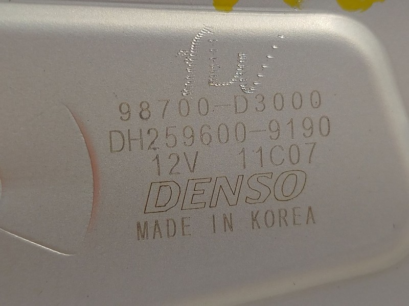 Recambio de motor limpia trasero para hyundai tucson (tl, tle) 1.6 gdi referencia OEM IAM 98700D3000  2596009190