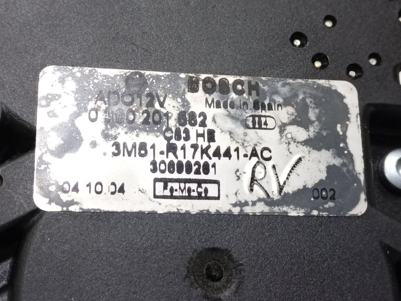 Recambio de motor limpia trasero para volvo v50 (545) 2.0 d referencia OEM IAM 31218473  0190201682