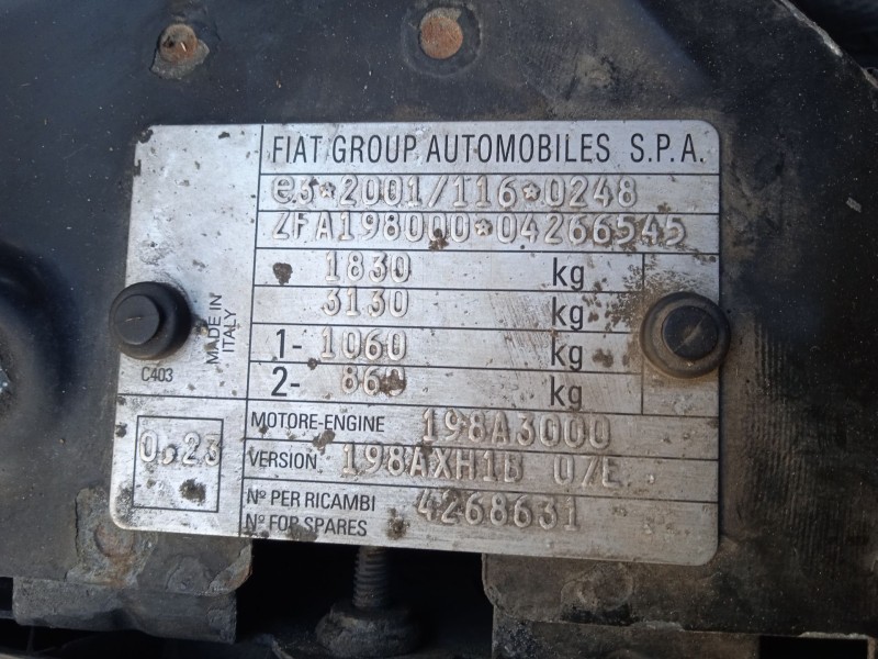 fiat bravo ii (198_) del año 2010