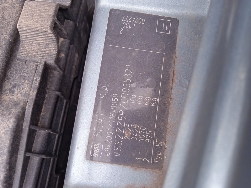 seat altea (5p1) del año 2005