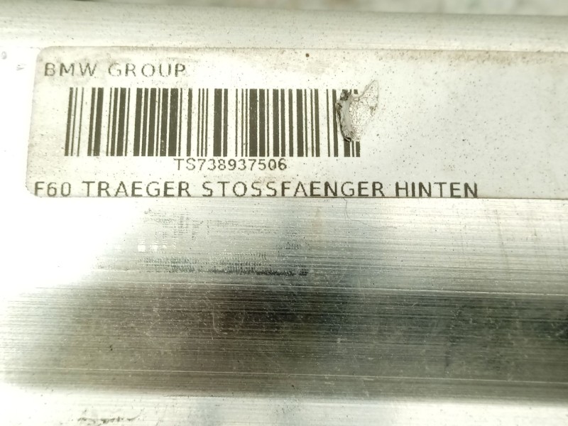 Recambio de refuerzo paragolpes trasero para mini mini countryman (f60) cooper referencia OEM IAM 7389375 51127389375 1003101351