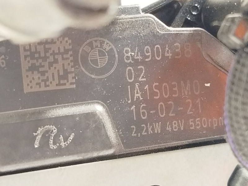 Recambio de alternador para bmw 3 (g20, g80, g28) 318 d referencia OEM IAM 8490438 12318490438 0127823036