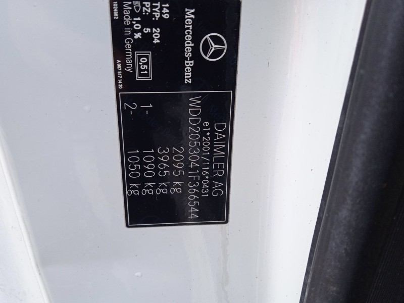 mercedes-benz clase c coupé (c205) del año 2016