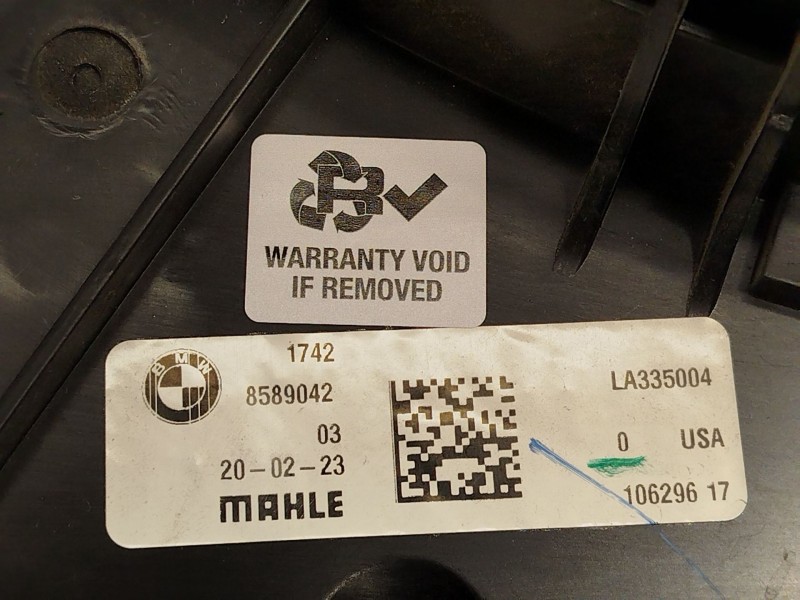 Recambio de electroventilador para bmw x5 (g05, f95) 30 d mild-hybrid xdrive referencia OEM IAM 17428589042  