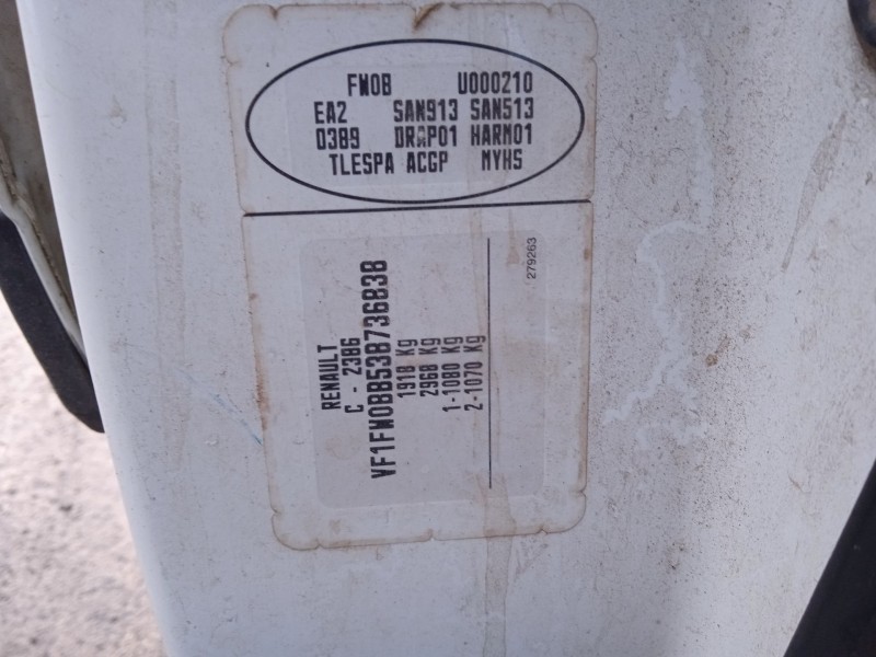 renault kangoo express (fw0/1_) del año 2007