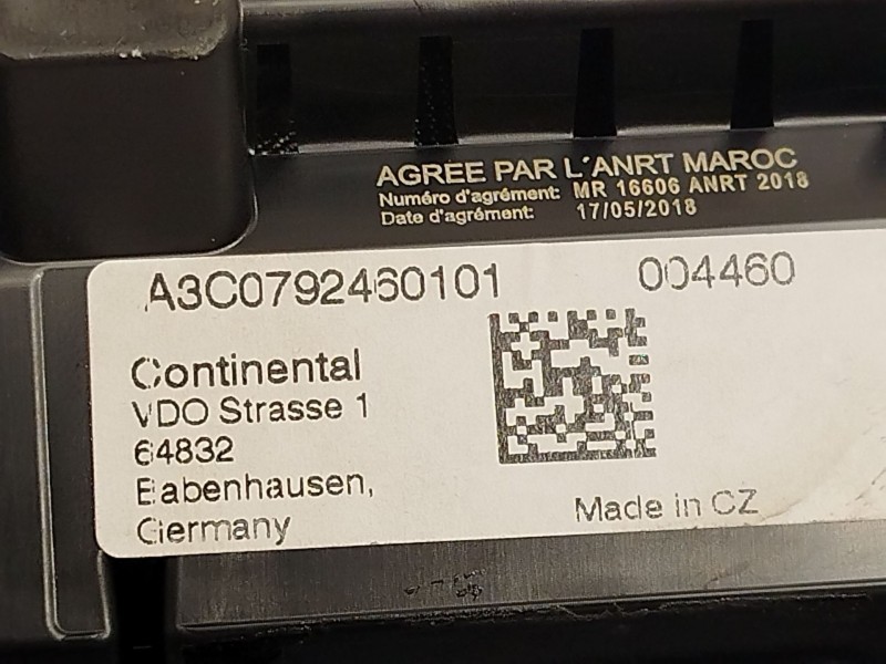 Recambio de cuadro instrumentos para seat ateca (kh7, khp) 2.0 tdi 4drive referencia OEM IAM 5F0920320C  A3C0792460101