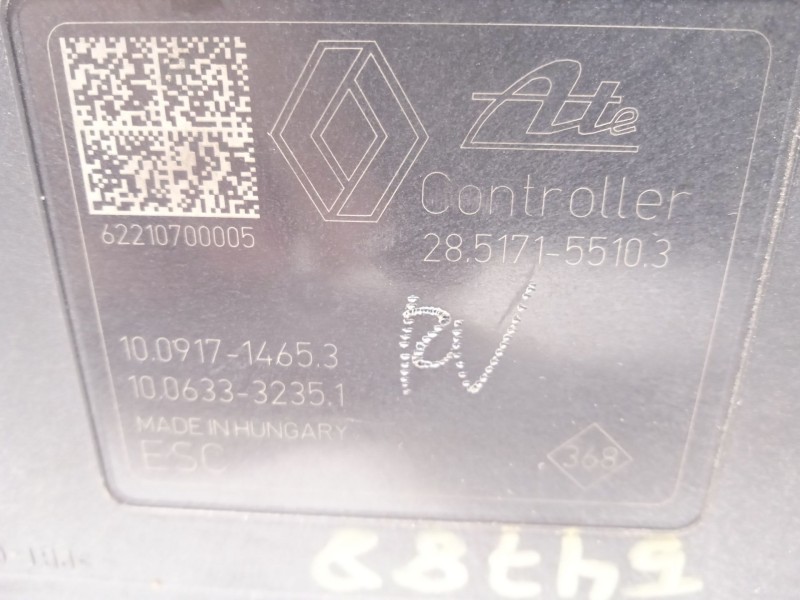 Recambio de abs para dacia sandero iii 1.0 tce 90 referencia OEM IAM 476609484R 28517155103 10022024294