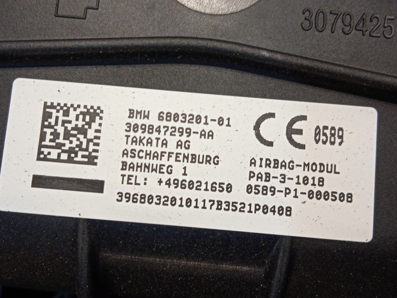 Recambio de kit airbag para bmw 2 active tourer (f45) 216 d referencia OEM IAM 51459378436 32306992389 72126803201