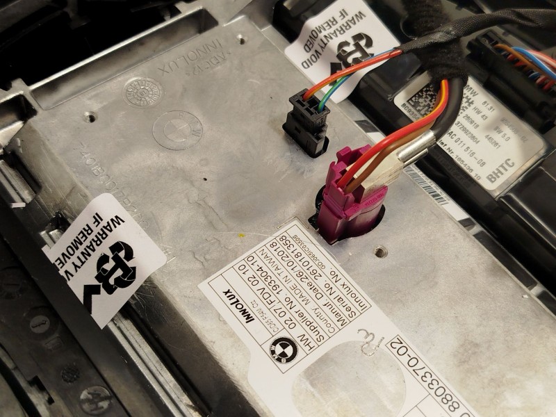 Recambio de pantalla multifuncion para mini mini countryman (f60) cooper referencia OEM IAM 65508803370  