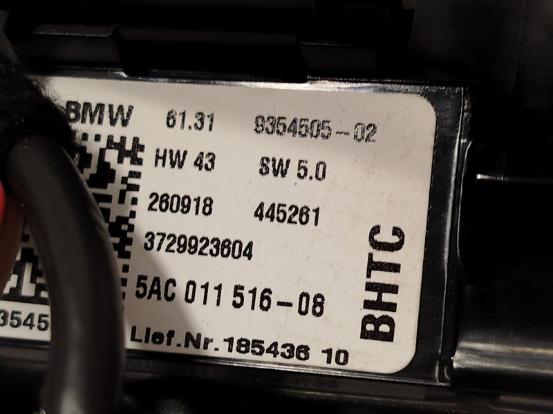 Recambio de pantalla multifuncion para mini mini countryman (f60) cooper referencia OEM IAM 65508803370  