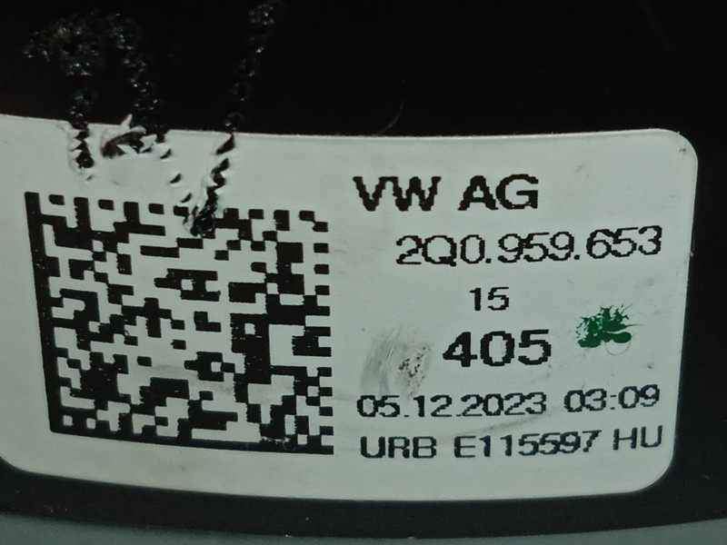 Recambio de anillo airbag para seat ibiza v (kj1, kjg) 1.0 tsi referencia OEM IAM 2Q0959653  