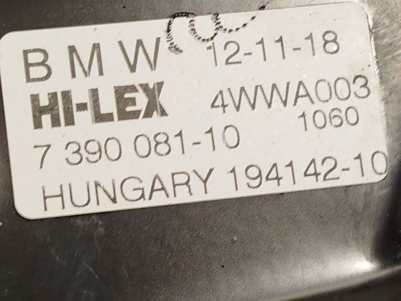 Recambio de elevalunas trasero izquierdo para mini mini countryman (f60) cooper referencia OEM IAM 7390081 67627413051 7413051