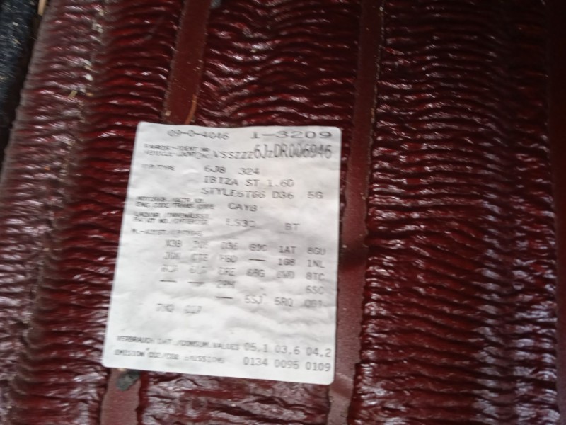 seat ibiza iv (6j5, 6p1) del año 2013