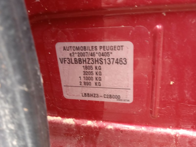 peugeot 308 ii (lb_, lp_, lw_, lh_, l3_) del año 2017